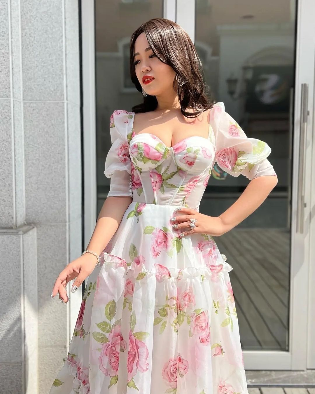 The Power of the Flower: Floral Dresses & Gowns - Sachin & Babi